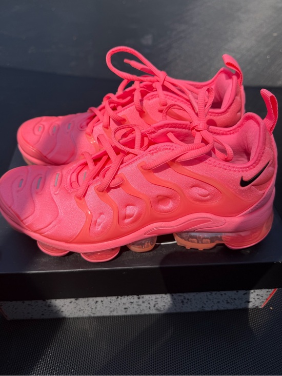 Nike Other - Nike Bright Pink VaporMax Plus Athletic Sneakers